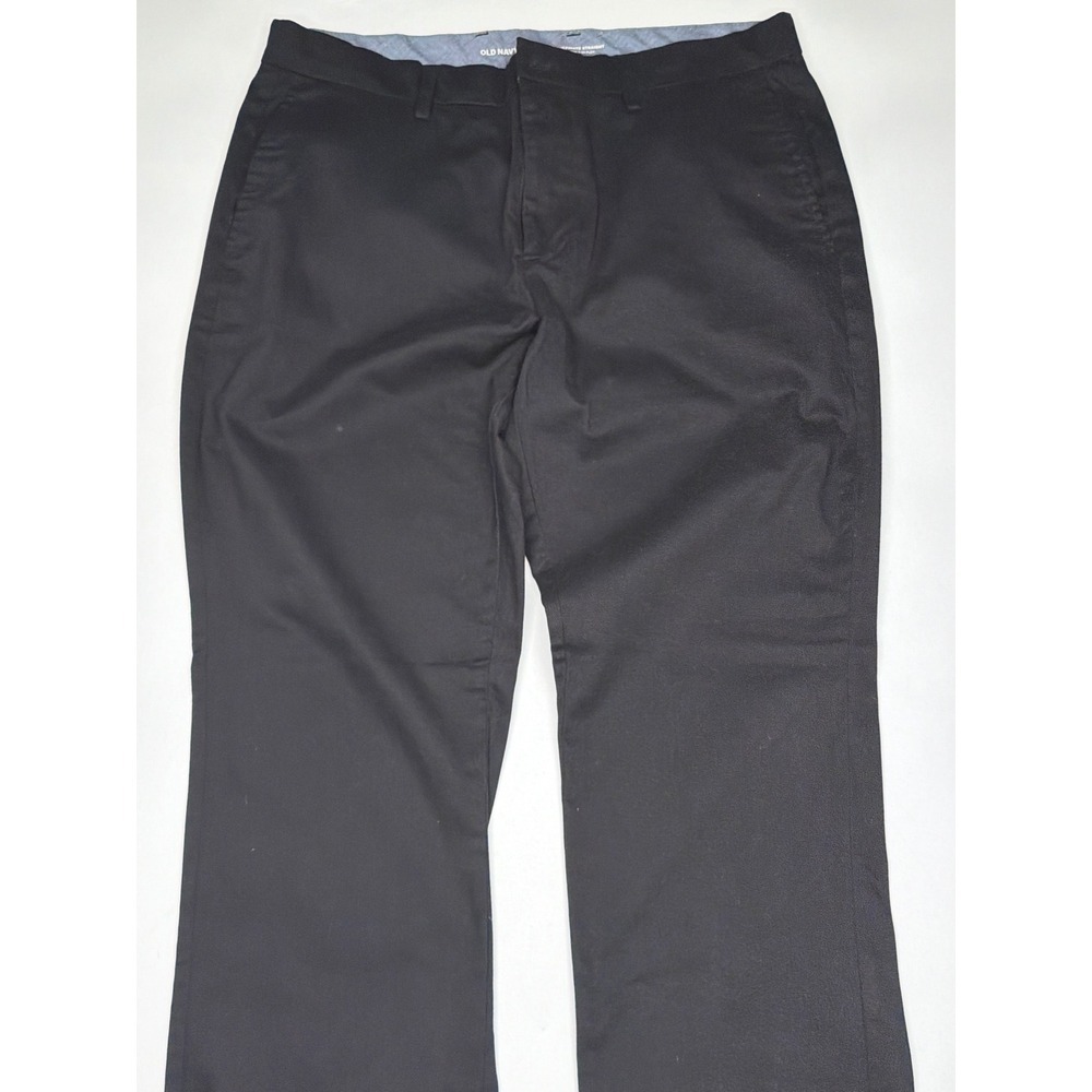 Old Navy Ultimate Straight Fit Navy Blue Mens Casual Dress Pants Size 34x32